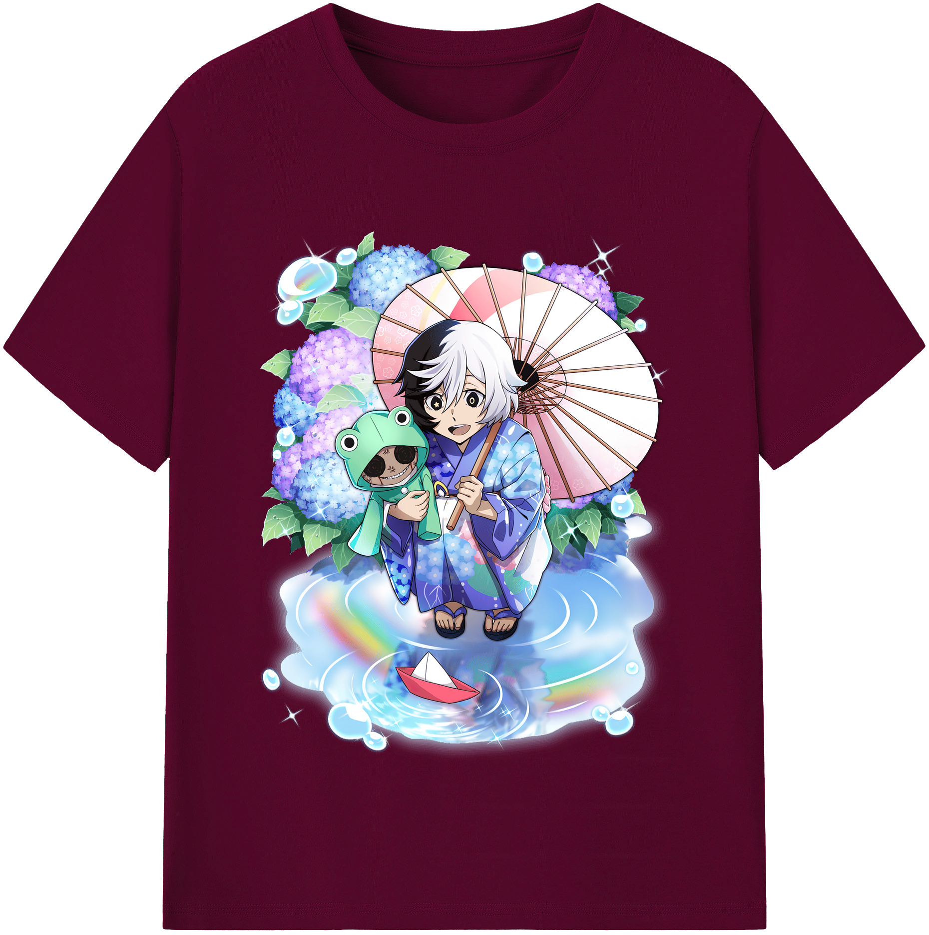（画像用） 文豪ストレイドッグス Bungo Stray Dogs レディースカジュアルプリントTシャツ（綿100％）